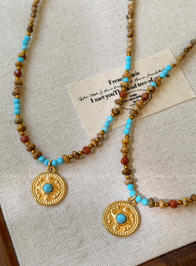 精致优雅的串珠项链~太好看啦！