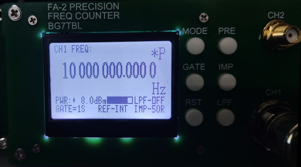 1Hz-3G,6G,12.4G,26.5G,11位/秒,53220,高速精度频率计FA-2 PLUS - 图1