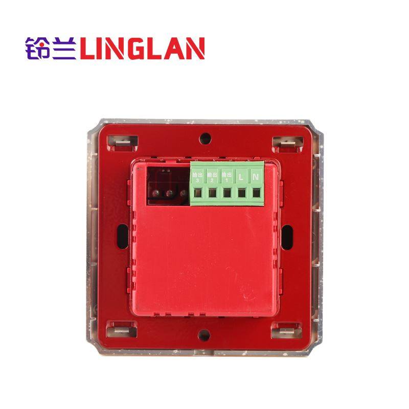 铃兰直供86型led单控双控触摸开关智能家居电镀边框触控开关,淘宝优惠券,粉丝福利购,淘宝优惠卷