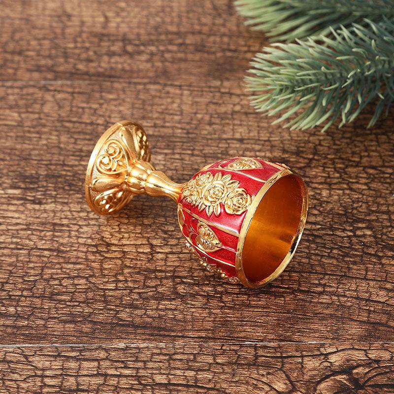 直销欧美风高档大气一口装白酒杯 复古精美酒杯定制 - 图1