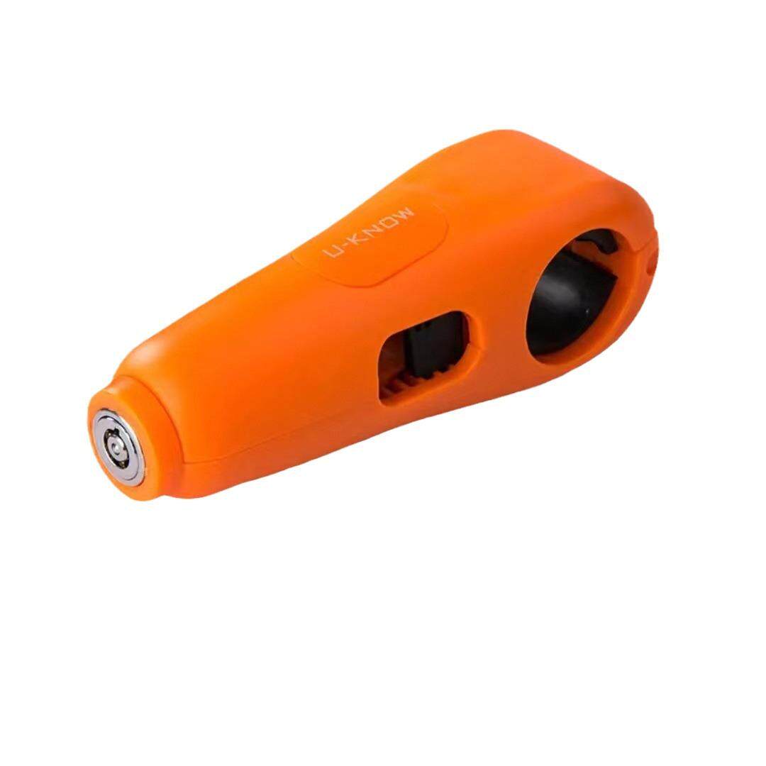 摩托电动自行报警防盗防丢车锁把手锁防盗把手锁通用型油门刹车锁