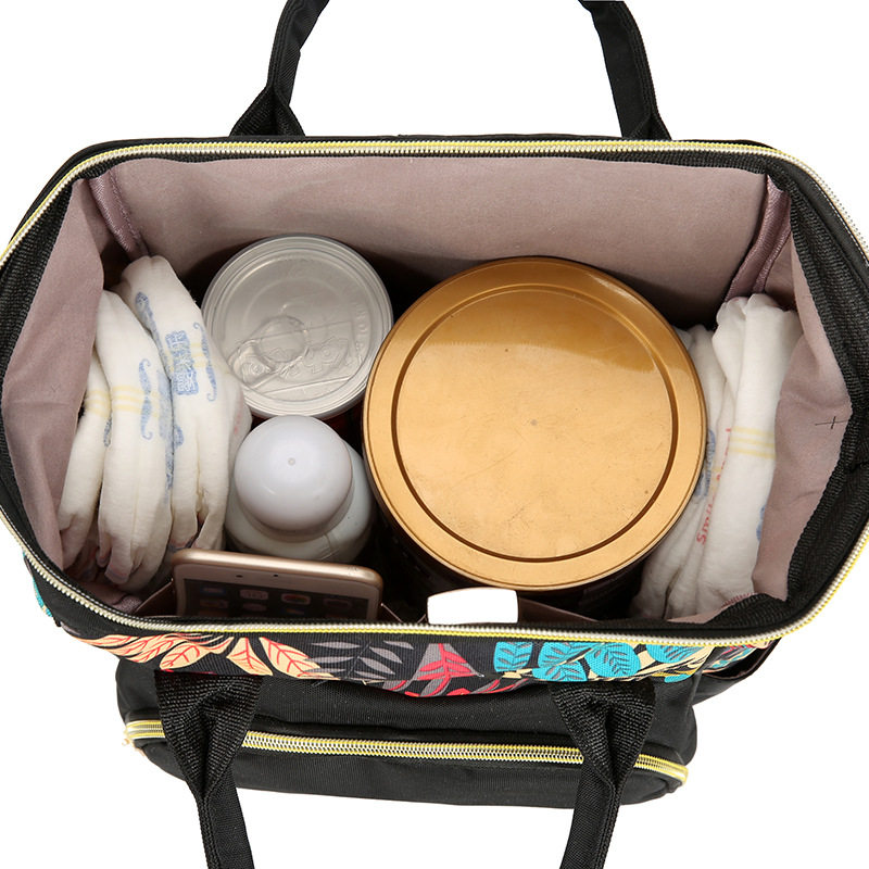 防盗印花妈咪包休闲孕妇直销双肩包 集博妈咪包/袋