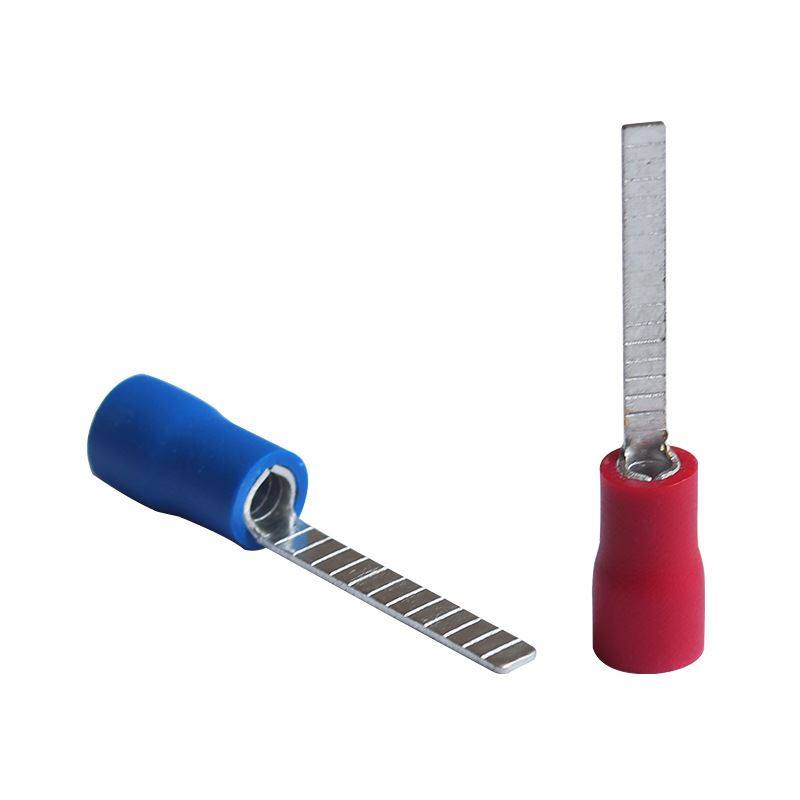 DBV片形预绝缘接线端子DBV1.25-10 14 18插片式冷压端头线耳铜鼻 - 图3