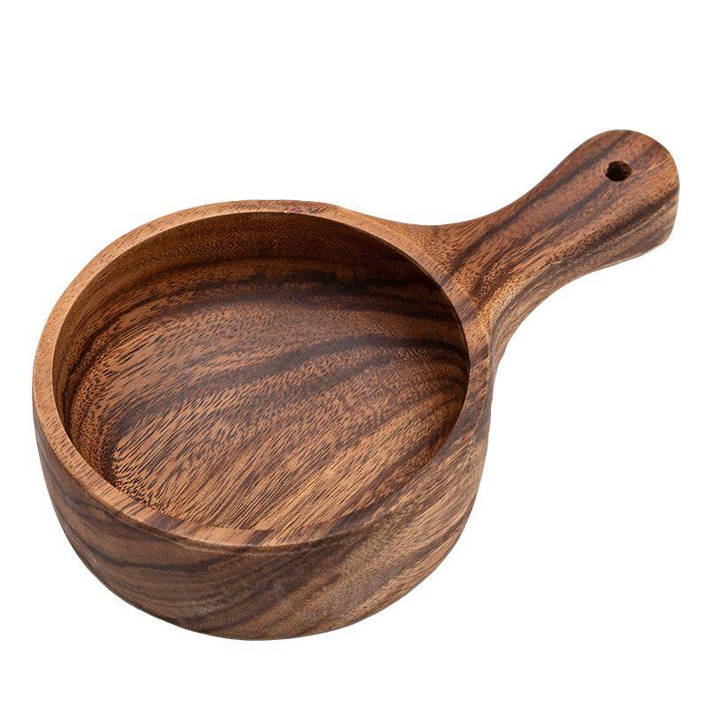 木制日式榉木相思木把手吃播水瓢水勺ins风沙拉碗果盘泡菜泡面碗,淘宝优惠券,粉丝福利购,淘宝优惠卷