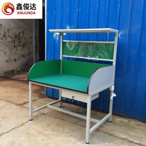 防工作台操作台流水线工作台带灯维修台车间流水线组装台 - 图0