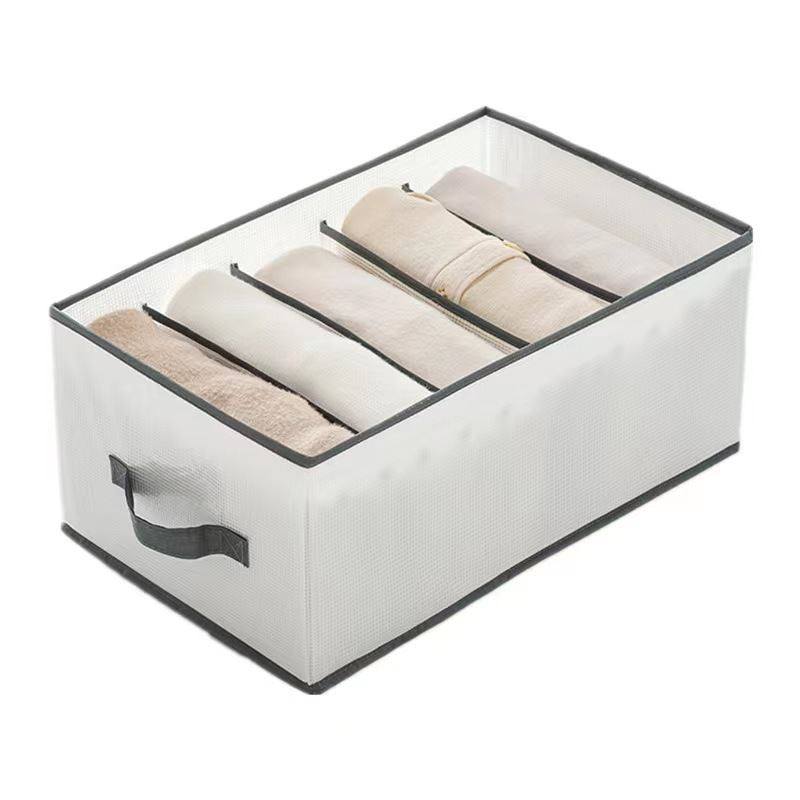 分格新款可折叠收纳盒卧室pp板大容量衣服裤子分格衣柜收纳箱,淘宝优惠券,粉丝福利购,淘宝优惠卷