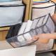 Mesh storage grid underwear storage clothes sorting storage box pants storage drawer type classification grid hot sale
