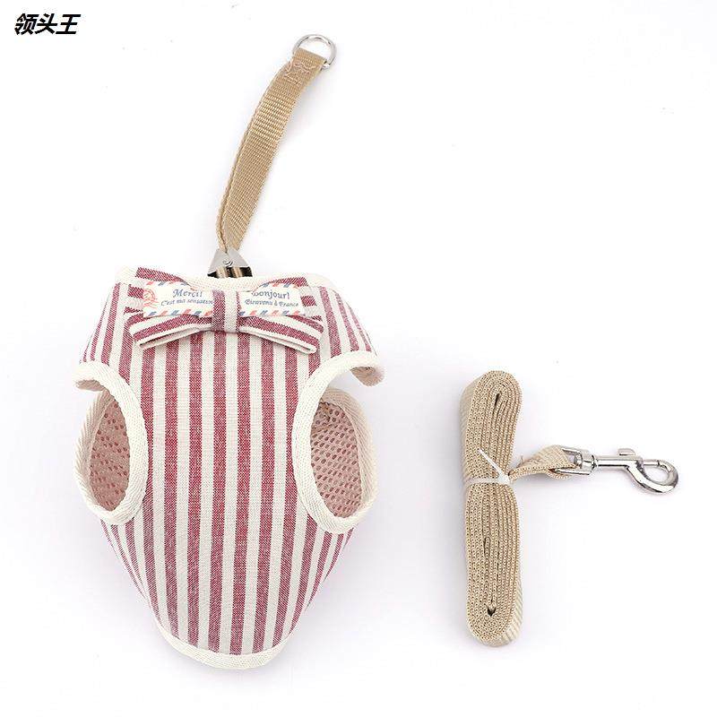 一件代发宠物家用外出背心式牵引绳猫咪狗狗中小型犬胸背带狗绳,淘宝优惠券,粉丝福利购,淘宝优惠卷