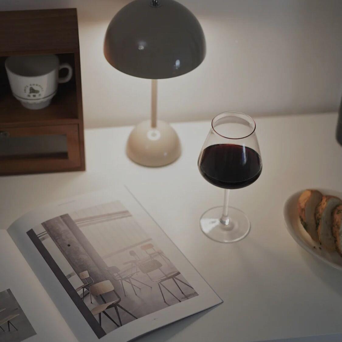 TEKU闻香高脚杯创意个性红酒杯品鉴啤酒杯家用酒杯酒店餐厅用杯子 - 图0