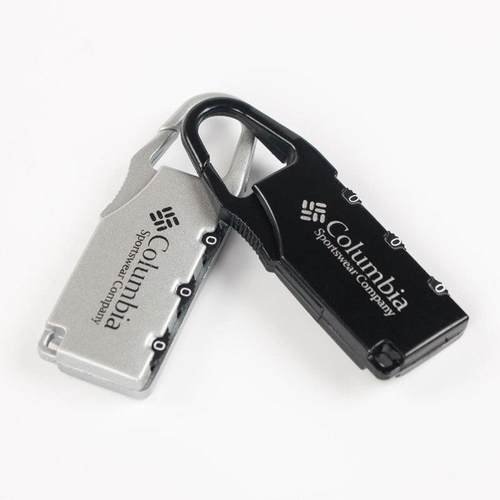 箱包机械密码锁 背包行李箱存钱罐锌合金小挂锁 迷你卡通密码挂锁 - 图1