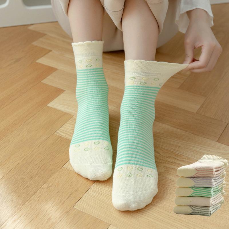 月子袜子产后冬季孕妇袜加厚加绒老年袜松口棉袜睡眠袜产前产妇袜