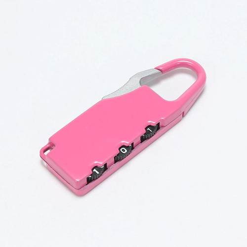 箱包机械密码锁 背包行李箱存钱罐锌合金小挂锁 迷你卡通密码挂锁 - 图3