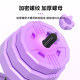 Household adjustable rubber-coated disassembly dumbbell set