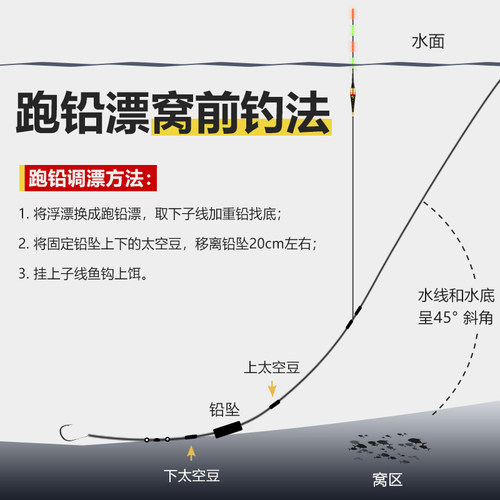 正品流氓电子鱼漂无铅自立漂跑铅漂夜光漂飞铅日夜两用大物漂青鱼 - 图1