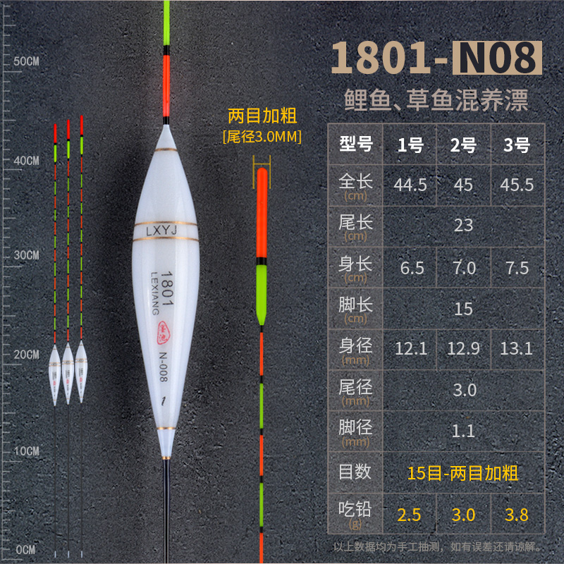 墨池鱼漂高灵敏野钓浮漂正品鲫鱼漂超醒目加粗浅水抗风浪浮漂套装 - 图1