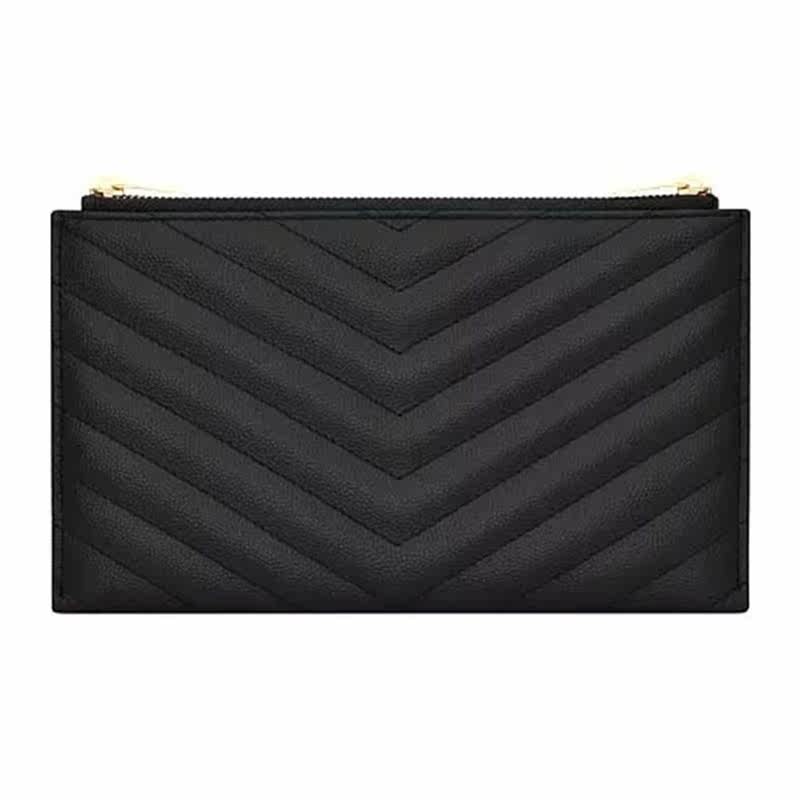 圣罗兰女士黑色手拿包 YISHEHUI海外女士包袋