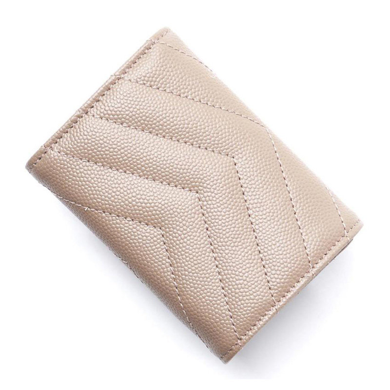 圣罗兰女士米色钱包 YISHEHUI海外女士包袋