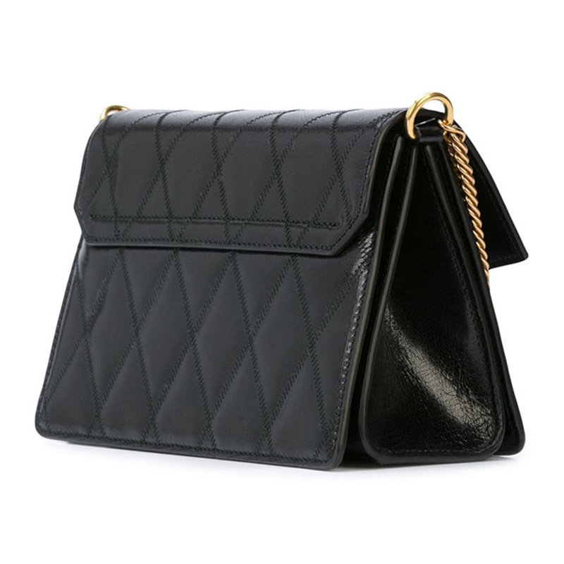 givenchy女士黑色皮革单肩包 YISHEHUI海外女士包袋