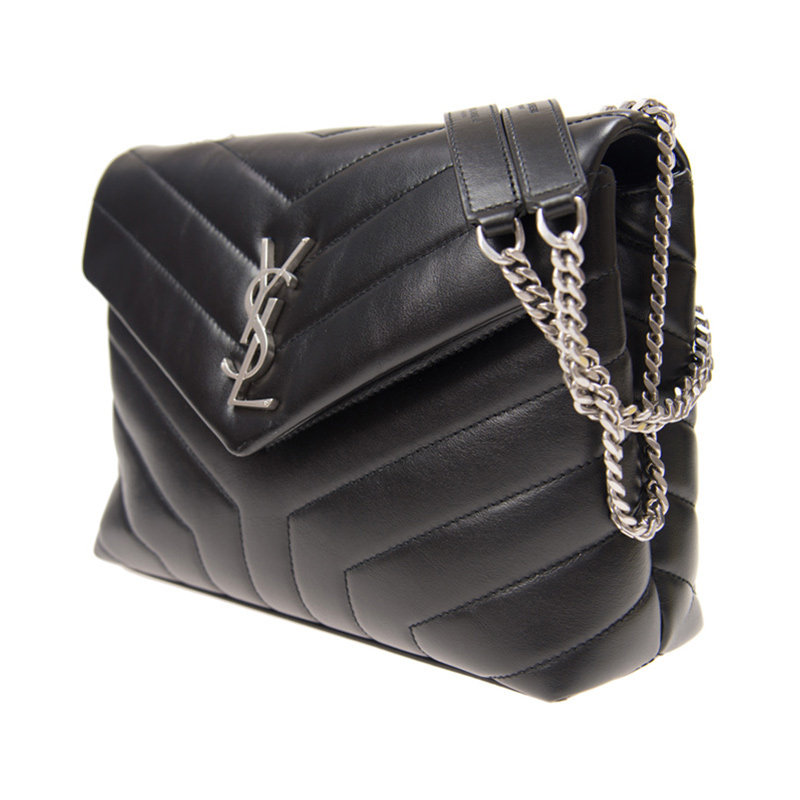 圣罗兰黑色牛皮女包 YISHEHUI海外女士包袋