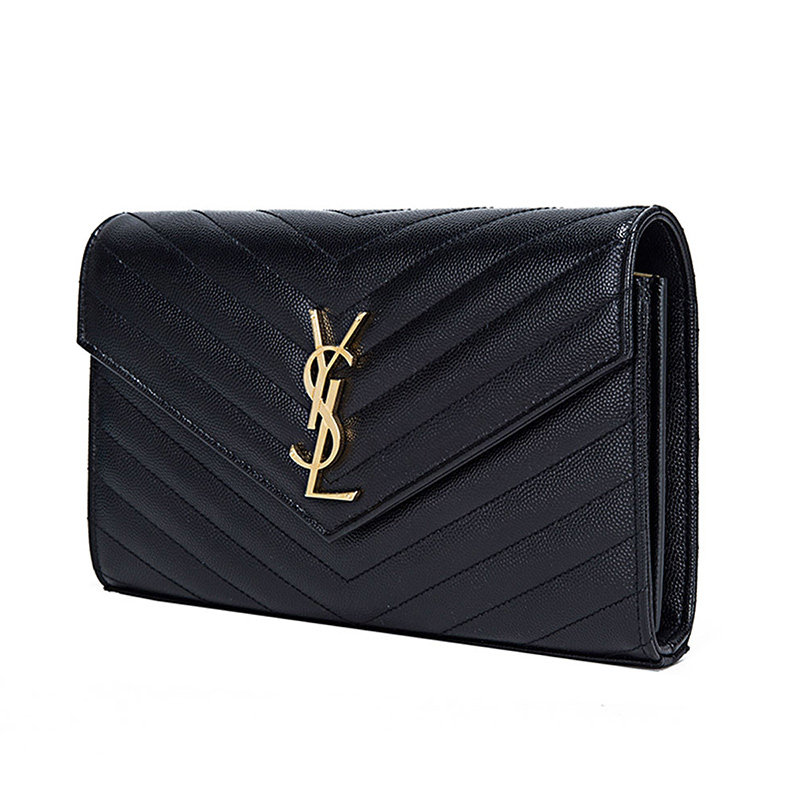 ysl /圣罗兰monogram黑色斜挎包 YISHEHUI海外女士包袋