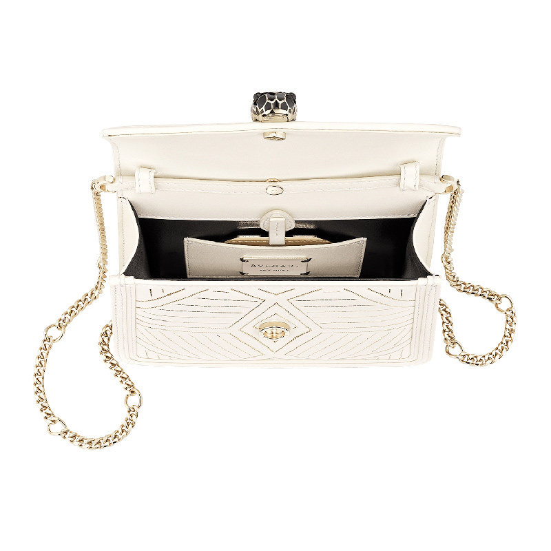 bvlgari 2020白色斜挎包链条包 YISHEHUI海外女士包袋