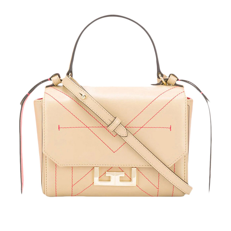 givenchy驼色小牛皮女士单肩手提包 YISHEHUI海外女士包袋