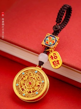 高档古法金五福圆满汽车