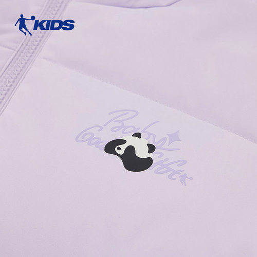 乔丹羽绒服女童外套2025年春季新款防风保暖中大童上衣女T9445617 - 图2