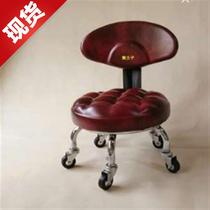  With wheel stools small smooth c wheel bench work high bar Table Seats Low Lift Removable Backrest Swivel Table