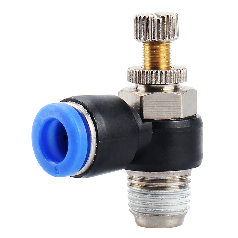 气动气缸调速阀SL8-02可调 节流阀气管接头SL6-M5 SL4-01 SL10-03 - 图3