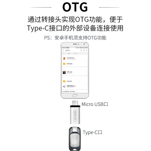 Type-c母口转安卓通用micro usb转接头OTG快充充电器数据线接口转换器适用于华为荣耀vivo oppo三星小米手机 - 图3