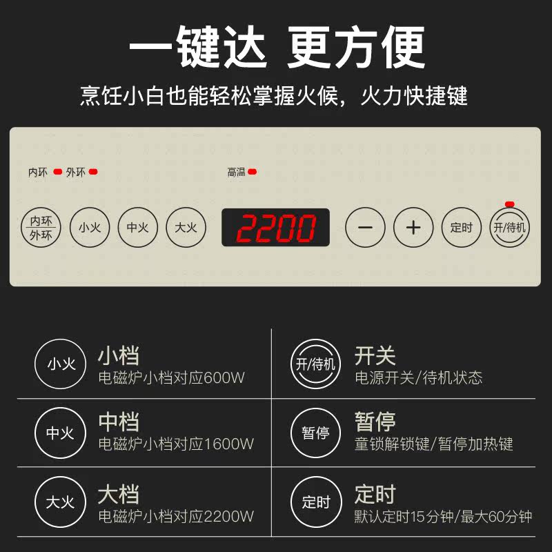 志高家用嵌入式爆炒电陶炉双头双灶 志高速鸽电磁炉/陶炉