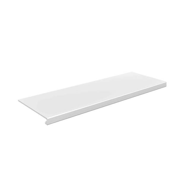 No punch-out kitchen window sill extension panel