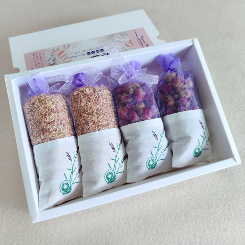 茉莉花薰衣草桂花干花香包衣柜除味神器香袋香薰香囊持久香气清香,淘宝优惠券,粉丝福利购,淘宝优惠卷