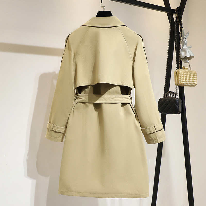 女大衣中长款2020春秋装新款风衣 依希野服饰风衣