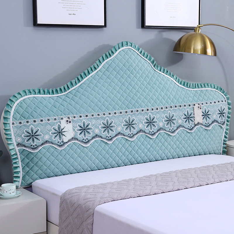 欧式床头软包套罩软包靠背弧形新款高档万能通用半圆加厚定制,淘宝优惠券,粉丝福利购,淘宝优惠卷