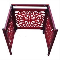402 Yangqin Shelf Yangqin Rack Color Wood Carved Flower Musical Instrument Manufacturer Direct Yangqin Box Accessories