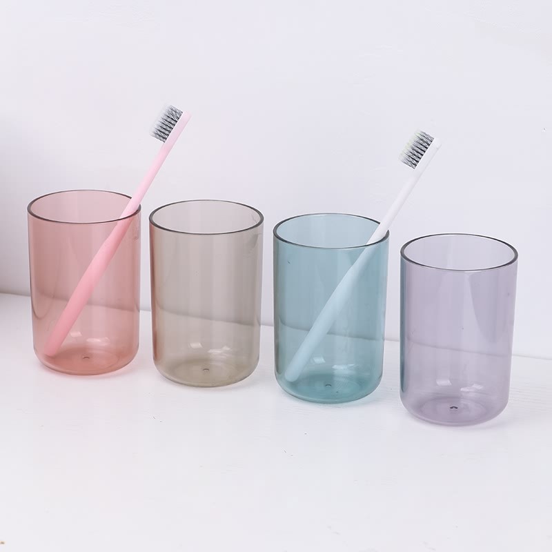 透明牙刷杯塑料情侣刷牙杯洗漱杯子圆形漱口杯水杯宿舍牙刷杯牙缸,淘宝优惠券,粉丝福利购,淘宝优惠卷