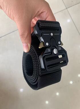 成都战术腰带男眼镜蛇合金扣头自动扣