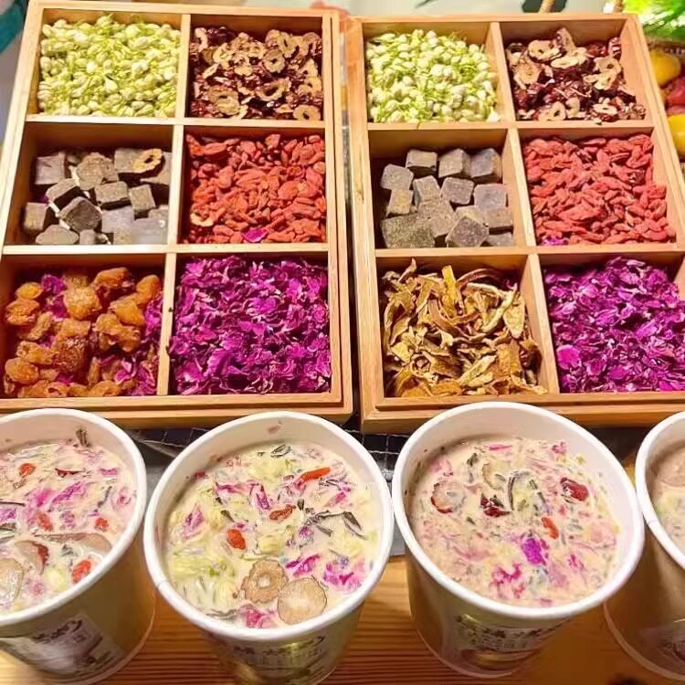 围炉煮茶食材罐罐烤奶材料玫瑰桂花干养生茶中式秋冬热饮水果茶包