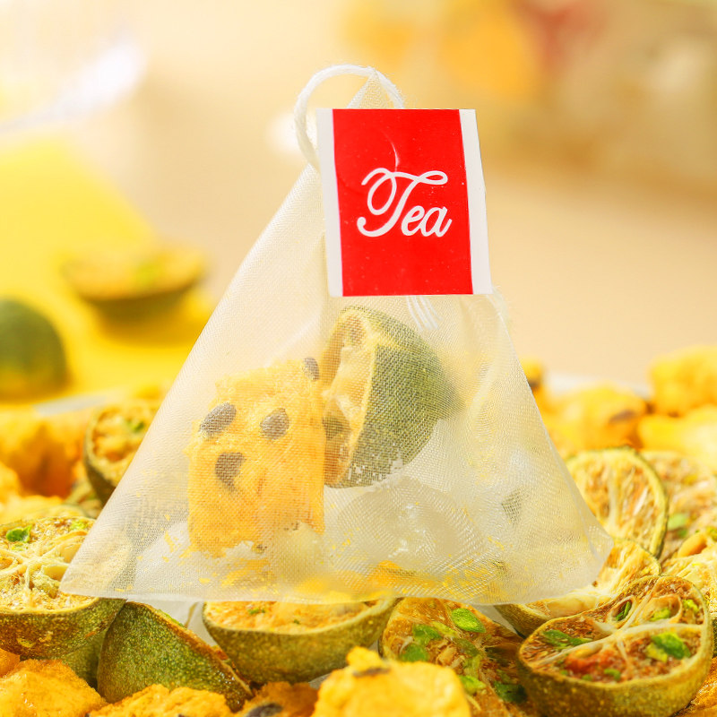 百香果金桔柠檬茶青桔冷泡茶茶包 梦芝方滋补养生花果果粒茶