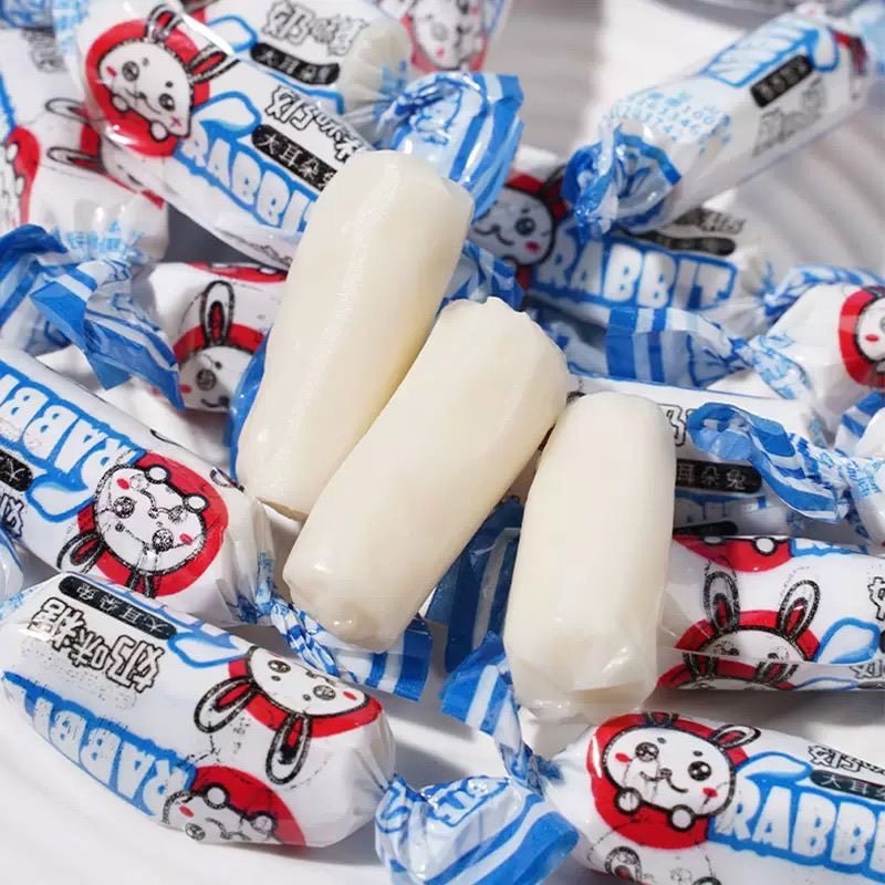 年货糖果大袋装白兔兔奶糖小时候经典小零食乔迁婚庆喜宴牛奶糖果,淘宝优惠券,粉丝福利购,淘宝优惠卷