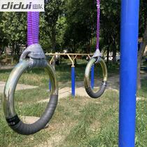 Carbon Steel Galvanized Solid Fitness Rings Home Adult Cervical citations upward Stretching Rehabilitation Fueling Athletic Equipment