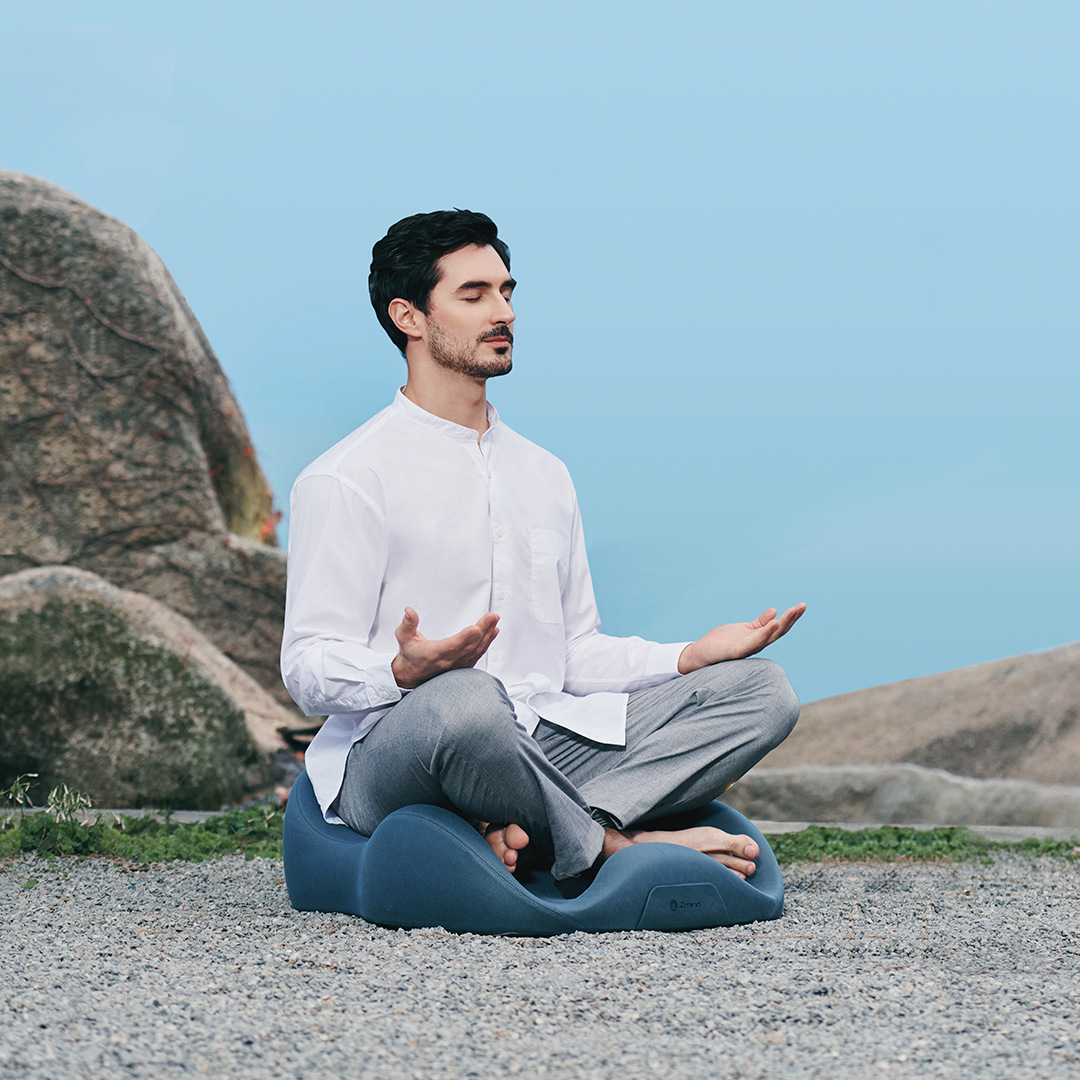 有品生态链Zmind冥想坐垫日式禅修沙发座椅具老板打坐盘腿榻榻米 - 图2