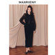 MAXRIENY Lace Chiffon Shirt Commuting Shirt ເສື້ອຍືດແຂນຍາວຜູ້ຍິງ