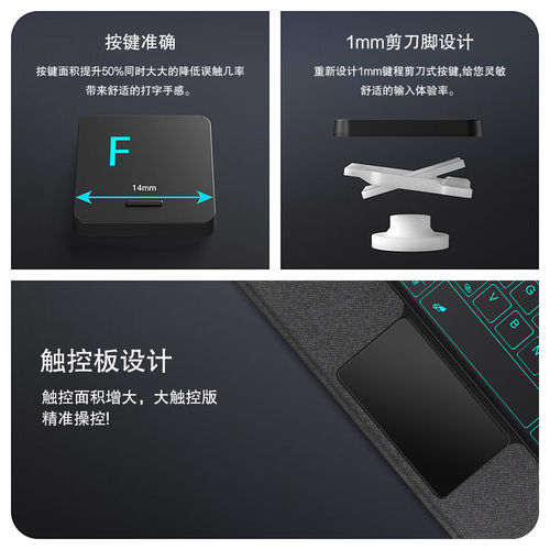 适用于 华为matepadpro蓝牙键盘10.8保护套MatePad Pro平板一体磁 - 图3