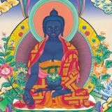 Фармацевт для Thangka Tibet -Hand -Painted