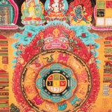 Манджушри джиугонг сплетни Тхангка живопись настенные украшения живопись продукты HD рама пояса рама каркаса -Статуя Будды Статуя Будды