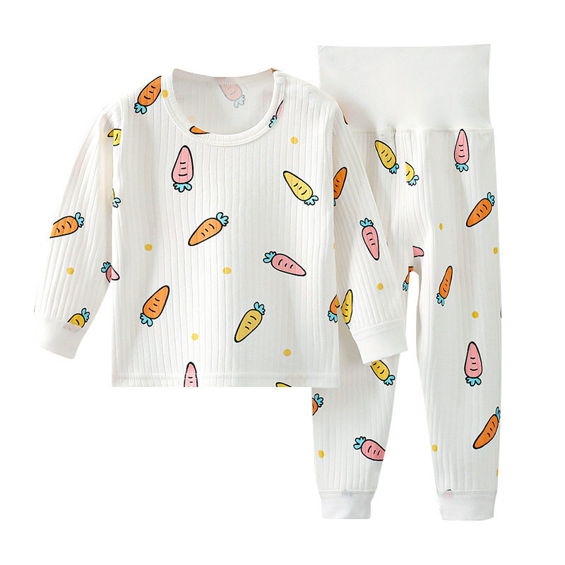 婴儿衣服秋冬季宝宝两件套装秋衣 糖心糖宝连身衣/爬服/哈衣