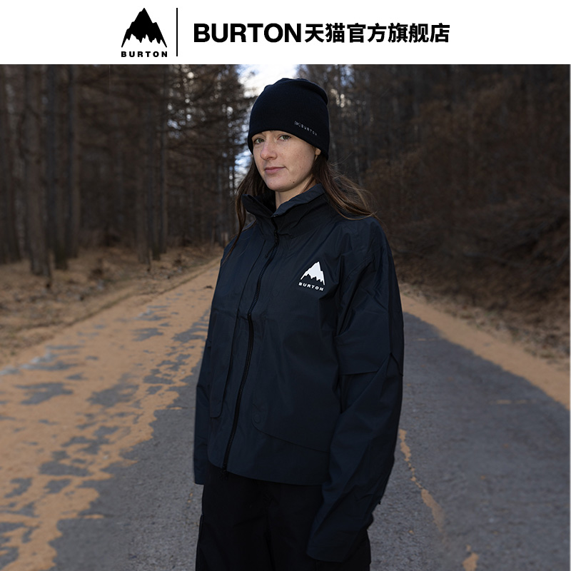 BURTON伯顿春夏户外系列新品女士DRYRIDE 3L外套冲锋衣透气945699-图1